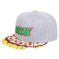 High Quality Casual Hip Hop Hats Adjustable PIZZA Embroidery Baseball Cap Breathable Sunscreen Hat Unisex