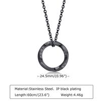 Norse Viking Pendant Man Woman Necklaces, Men Twisted Stainless Steel Jewelry  Triangle Charm Geometric Collar Party Gift 60CM