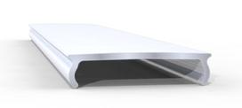 Klosz Mleczny Do Profilu Led Pvc Standard Osłona Listwy Maskownica 1M