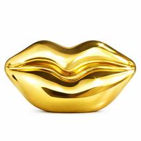 Lip electroplating shape clutch bag chain fashion personality celebrity dinner auksas