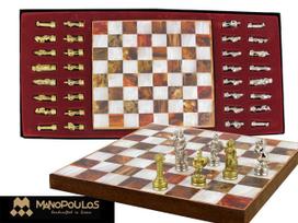 Szachy Soldier Chess Set Gra Strategiczna Figurki Żołnierze Dom