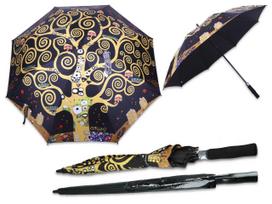 Parasol Automatyczny Gustav Klimt Drzewo Życia Składany Na Deszcz