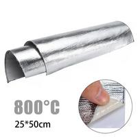 25x50Cm Car Heat Protection Film R Car Fender Heat Sound Insulation Mat Auto Heat Shield Insulation Engine Film Wrap China Mainland