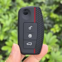 Silikoninis automobilio rakto dėklas dangtelis pakabukas Ford Fiesta Focus 2 C-Max Ecosport S-Max Fusion Mondeo nuotolinio valdymo pulto dėklas raktų pakabukas juoda
