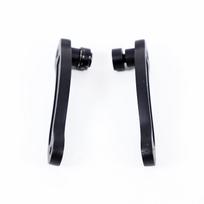 For Land Rover Defender 90 110 130 2004-2018 Carbon Steel Black Car Front Door Hinge Replacement Parts Car Accessories juoda