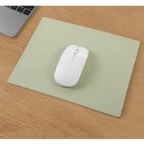 1Pc Mouse Pad Game Mice Mouse Pad Pu Leather Mat Mousepad For Office Computer Laptop Home Work žalia