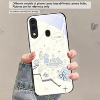 Fresh and healing breeze For Samsung Galaxy A30 A31 A32 A33 A34 A35 A42 A30s A20 A25 A26 A51 A56 A54 A72 A73 70 Glass Phone Case Galaxy A20