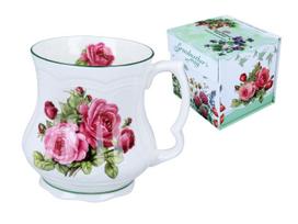 Kubek Babuni Róże Carmani Ceramiczny Prezent Na Urodziny 300Ml 2