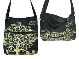 Torebka Suwakiem Paskiem Na Ramię G Klimt Drzewo Życia Carmani Moda