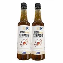 Hong Young-ui Raudonojo sniego krabo baltasis sojų padažas 500ml x 2 vnt.