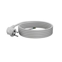 Kabel Zasilający Z Wtyczką Kątową 3M 3X1,5Mm2 16A Uni-Schuko Biały