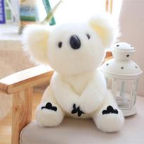 21cm Kawaii Koala Pliušinis Kūdikių Žaislai Koala Meškiukas Iškamša Minkštas Lėlė Vaikams Miela Dovana Draugams Mergaitėms Kūdikiui Tėvų ir Vaikų Žaislai balta