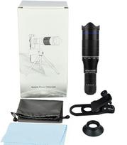 Teleskopas 40x Telepo Lens Hd Išorinis fotografavimas Žvejyba Tiesioginis koncertas Profesionalus mobiliojo telefono teleskopas