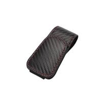 Carbon Fiber Car Interior Parts Sun Visor Sunglasses Clip Holder Car Accessories