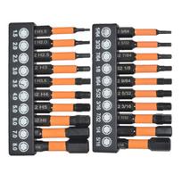 Patogus magnetinio šešiakampio šešiakampio galvutės antgalių rinkinys, patvarus lydinio įrankis automobiliams, baldams, elektronikos priežiūrai