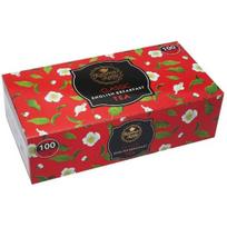 Karma Kettle English Breakfast Tea, 100 Double Chambered Teabags, English Classic Range, High Strength, Rich Flavor