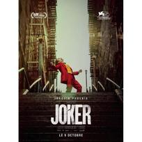 JOKER Affiche Cinéma Originale Roulée Petit format 53x40cm Joaquin Phoenix Robert De Niro raudona