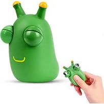 Žalias Vabzdys Spaudžiamas Žaislas Žolės Akys Iššokančios Žaislas Sensorinis Fidget Žaislas Akies obuolys Šokinėjantis Žaislas Šliužas Pop-it Žaislai Kūdikiams Vaikams
