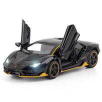 1/32 Automobilių Žaislai Mastelio Lambor LP770 Metaliniai Modeliniai Automobiliai Lydinio Automobiliukai Žaislai Dovana Berniukams Traukiamas Atgal Šviesos Muzika Vaikų Automobilis juoda