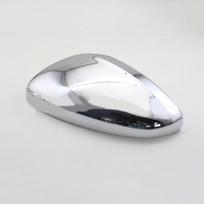 Kairės pusės durų veidrodėlio dangtelis korpusas chromuotas, skirtas Peugeot 208 2012-2019