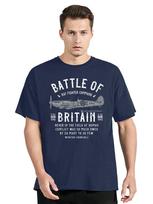 Battle Of Britain The Few - Winston Churchill Spitfire Cotton Fitness T-shirt Oversized Unisex Tshirt Streetwear Tops Tees S