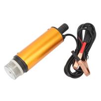 Diesel Water Transfer Pump 12L Flow 2m Lift 8500R Stainless Steel Electric Submersible Oil Water Pump with Filter 24V
