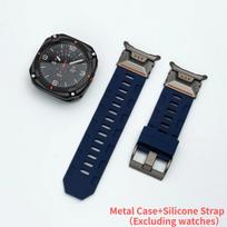 2-in-1 Case+Strap for Samsung Galaxy Watch Ultra 47mm Sport Bracelet for Galaxy Watch Ultra 2025 Metal Protective Case Galaxy 8 Ultra 2025