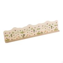 Baffle Splashing Guard Easy to Install Slip Splatter Wating for The Sink Splashes in Flower