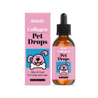 Kriath Pet Collagen Drops: Daily Home Care Supplement for Pets