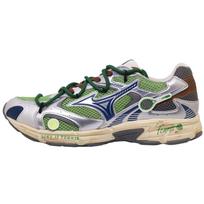 Mizuno Atsparūs trinčiai audinio žemi bėgimo bateliai Unisex Sidabriniai žali D1GH222913(KomandaF-) 37