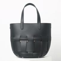 Tote Cowhide Bag 2025 New Versatile Large Capacity Woven Vegetable Basket Niche Genuine Leather Commuting Handbag 30cm juoda