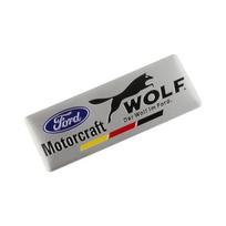 Naujas 2026 m. Automobilio Lipdukas Ford Automobilio Stiliaus Lipdukas 3D Aliumininis Galinis Emblema Ženklelis Kėbulo Lipdukas Ford ST Line Focus Mustang Fiesta