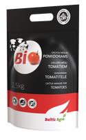 Organinės trąšos BALTIC AGRO pomidorų derėjimui skatinti, 2,5 kg