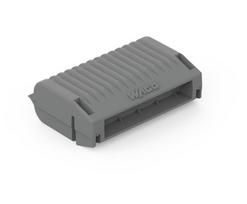 Hermetinė dėžutė WAGO Gelbox-3, IPX8, 33,6x17,8x52,7 mm, 4mm, 1 vnt. pilkos sp.
