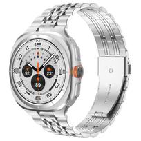 Stainless Steel For Samsung Galaxy watch ultra Strap 47mm Accessories Metal Bracelet belt correa galaxy watch 7 ultra band 47 mm Galaxy watch 7 Ultra sidabras