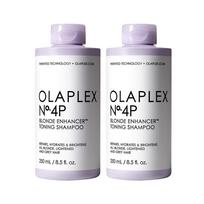 Olaplex No.4P Blonde Enhancer Toning Shampoo 250ml Double