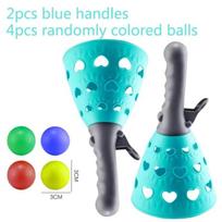 Children Sports Toys Toss & Catch Ball Sticky Balls Summer Outdoor Beach Toy Multiplayer Game Parent-child Interaction Gifts TMZ