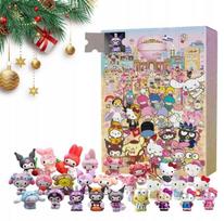 Kalendarz Adwentowy Dla Dzieci Sanrio Hello Kitty Kuromi 24 Szt Prezent