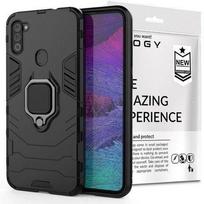 Etui Alogy Stand Ring Armor Do Samsung Galaxy M11/ A11 Czarne