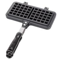 Rectangle Waffle Baking Pan Cast Aluminum Waffle Maker Machine Easy Clean Waffle Mold Pan  Baking juoda