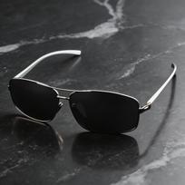 Aluminium Magnesium Alloy Double Bridged Enhanced Polarization Polarized Uv400 Uv100% Sunglasses juoda