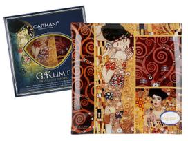 Talerz Dekoracyjny Gustav Klimt Pocałunek Sztuka Porcelana Design