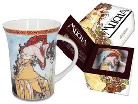 Kubek Porcelanowy Alfons Mucha Lato Cztery Pory Roku Prezent Dla Niej