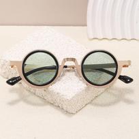 Steampunk Designer Style Sun Glasses For Women European American Round Shape For Men Sun Glasses Hip Hop Driving Sunglass