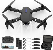 Zdalnie Sterowany Dron E88 Pro Fpv Podwójna Kamera Hd 4K 2 Akumulato