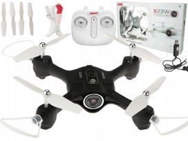 Dron Rc Syma X23W 2.4 Ghz Kamera Fpv Wi-Fi Zdalnie Sterowany Czarny