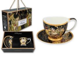 Duża Filiżanka Śniadaniowa Gustav Klimt Adela Porcelana Do Kawy Herbaty