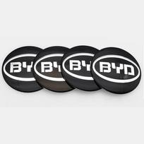 4 vnt. 56 mm automobilio ratlankio dangteliai Lipdukas ant ratlankio Atspindintis ženklelis skirtas BYD Tang F3 E6 Atto 3 Yuan Plus Song Max F0 G3 I3 Ea1 Dmi G6