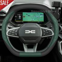 Odinė automobilio vairo apdangalas visiems naujiems Dacia Duster Bigster Spring 2024 2025 neslystantis Auto Dacia Bigster 2025 priedai