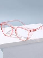 Labo-r Anti-Splash Protective Glasses Blue Light Blo-cking Gog-gles Men a-nd Womens Riding Anti-F-og Anti-Sand Anti-Dust Glasses
